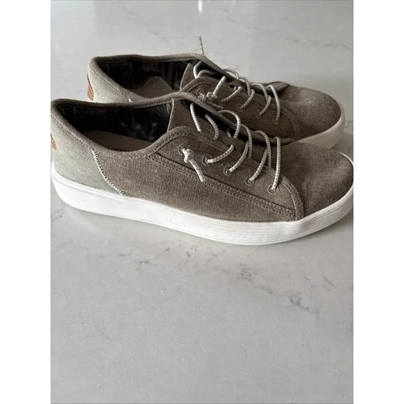 Hey Dude Wally Cody M Craft Tan Slip-On Men's 7 Women's 9 Boat Shoes Sneakers