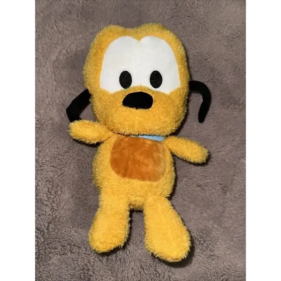 Disney Pluto Plush Puppy Kids Preferred Baby Toy, Crinkle Paws, Super Soft ￼