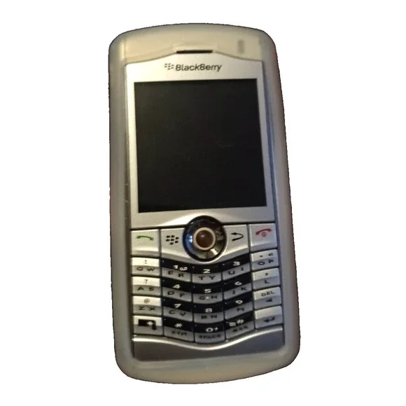BlackBerry Pearl 8130 - Silver and Gray Qualcomm 3G CDMA Trackball - NO BATTERY