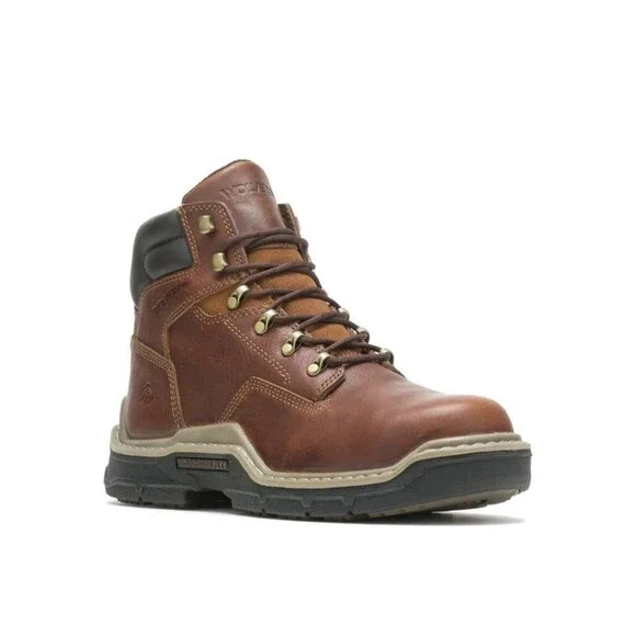 EUC Wolverine Men's Raider DuraShocks 6 Inch Work Boots Size 9.5 EU 42.5