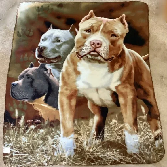 BullDog Theme Lap Coverlet  60