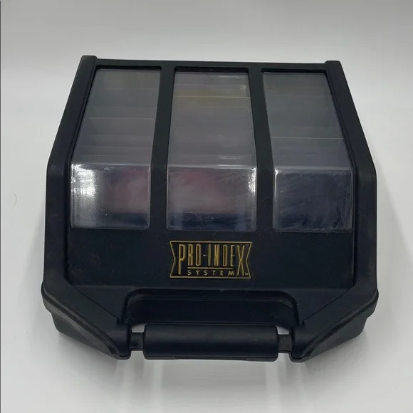 Pro-Index System Black Organizer