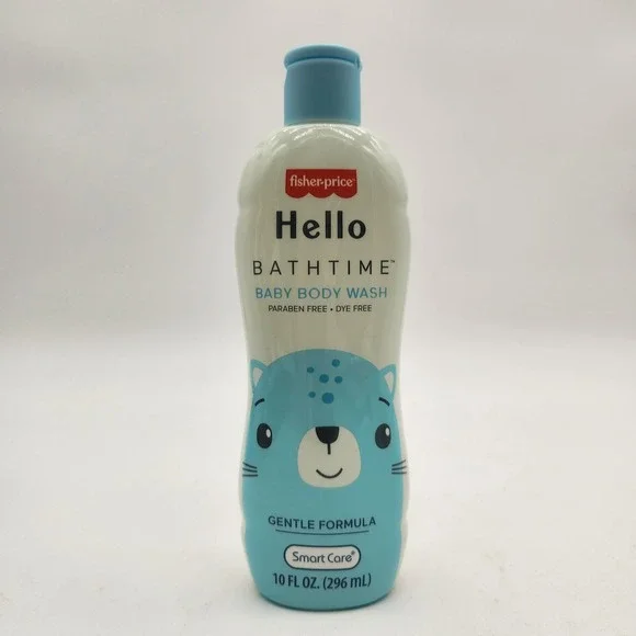 NWT Fisher-Price Hello Bathtime‎ Baby Body Wash 10oz Gentle Paraben Dye Free