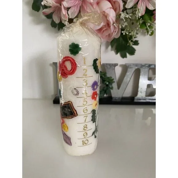 Vintage Lillian Vernon Celebration Candle Birth‎ to 10 Years Special Events NEW
