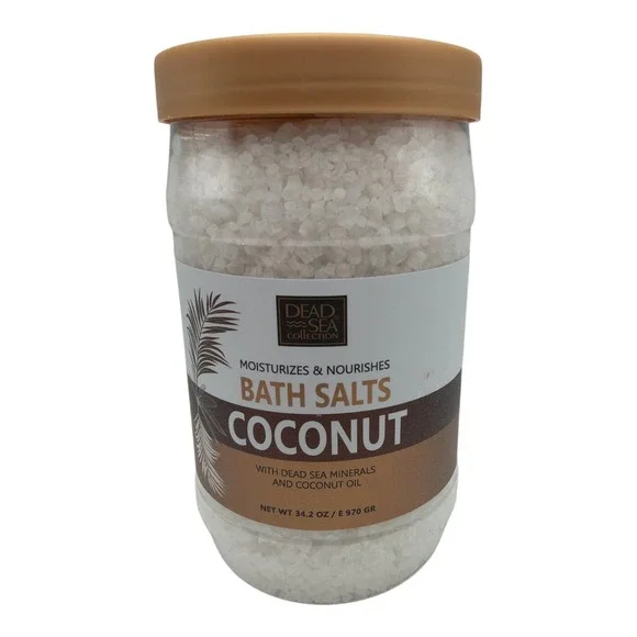 Dead Sea Collection Bath Salts Coconut Pure Dead Sea Salt 34.2 oz