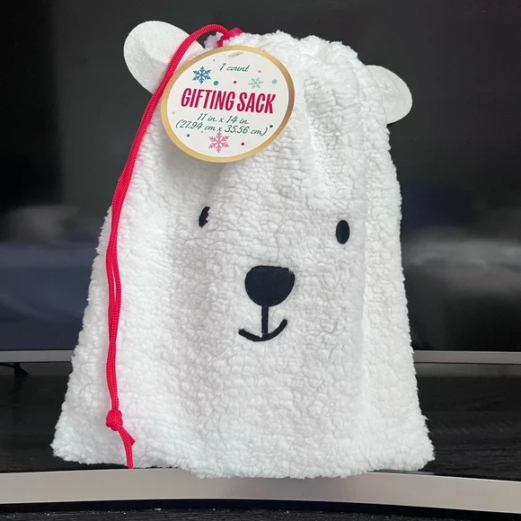 NEW Target Bullseyes Playground Polar Bear Gift Sack🐻‍❄️