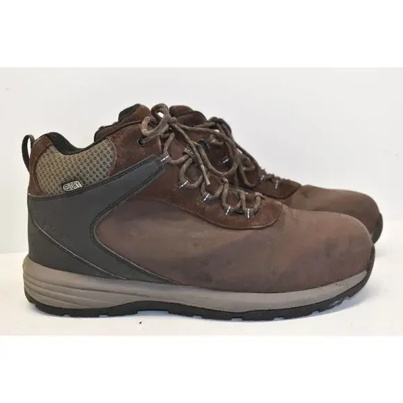 Merrell Steel Toe Brown Leather Workboots J17885 Men's Size 13 Select Dry