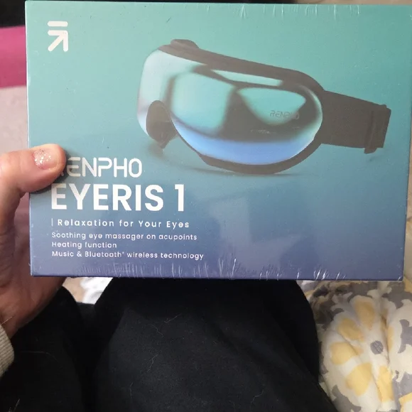 RENPHO Eyeris 1 Eye Massager - Blue and Black