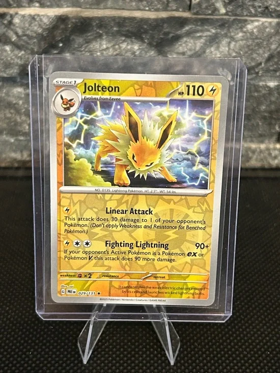 Pokemon Jolteon 029/131 Reverse Holo from Prismatic‎ Evolutions Set M/NM
