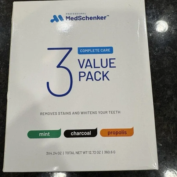 Toothpaste‎ MedSchenker Complete Care Value Pack 3 Tubes