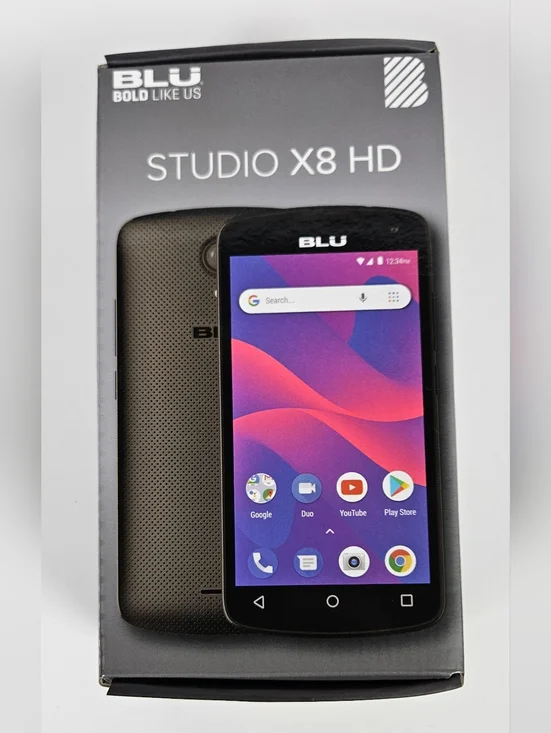 BLU Studio X8 HD Smartphone - Black