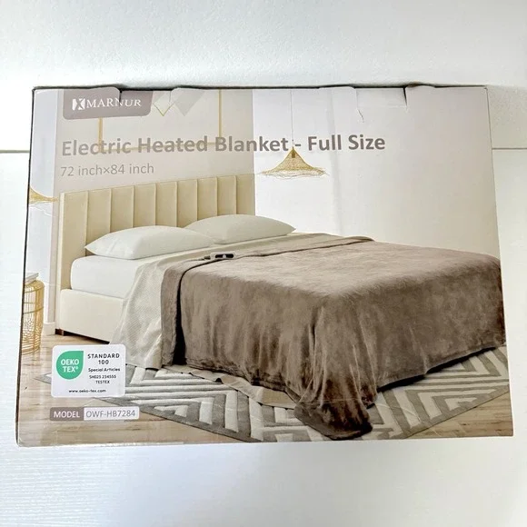 NEW Electric Heated Blanket Full Size 72