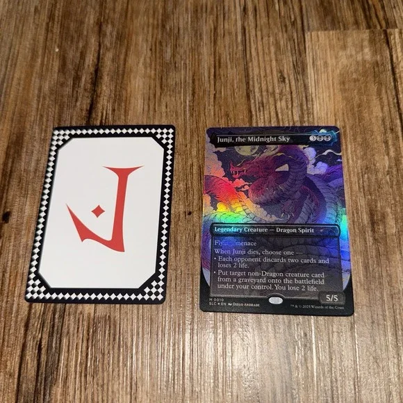 Junji The Midnight Sky FOIL MTG An Encyclopedia Of Magic Secret‎ Lair Fresh