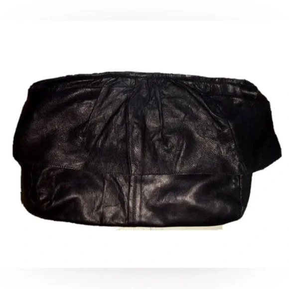 Morgan Taylor Lambskin Leather Clutch, soft Lambskin leather