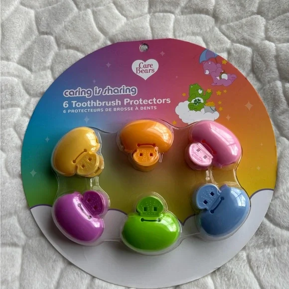 Care Bears 6 Toothbrush Protectors
