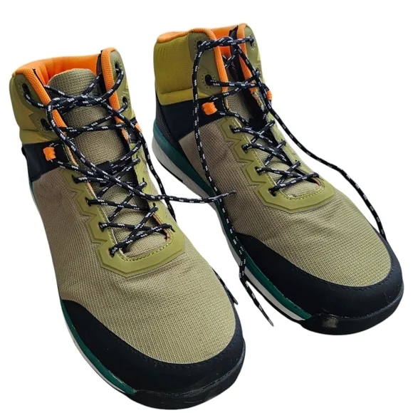 Bogs Bloom Lime Green Steel Toes Work Shoes