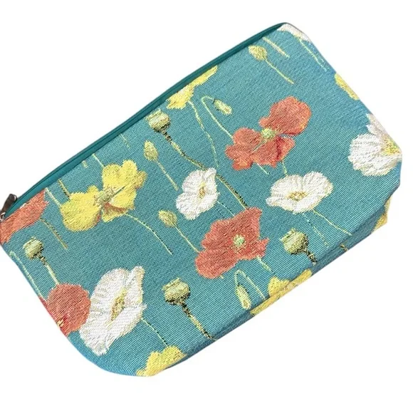 Belly Moden Poppy Fabric Cosmetic Bag