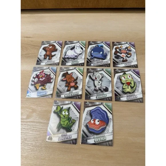 VeeFriends Topps Chrome 2026 Lot of 10 Cards No Duplicates C5 Set