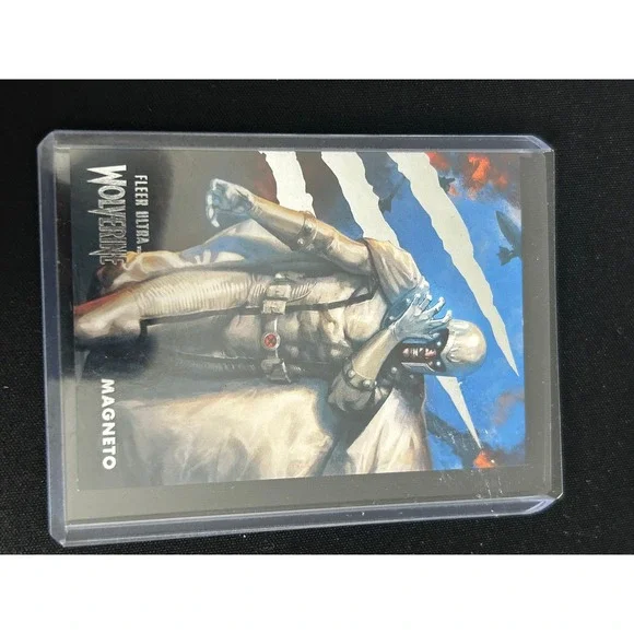 Wolverine Magneto Fleer Ultra X-Men Marvel Trading Card‎ Collectible
