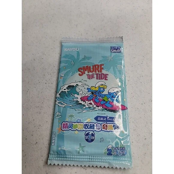 2025 Kayou The Smurfs Collection Trading Card 1 Pack Sealed
