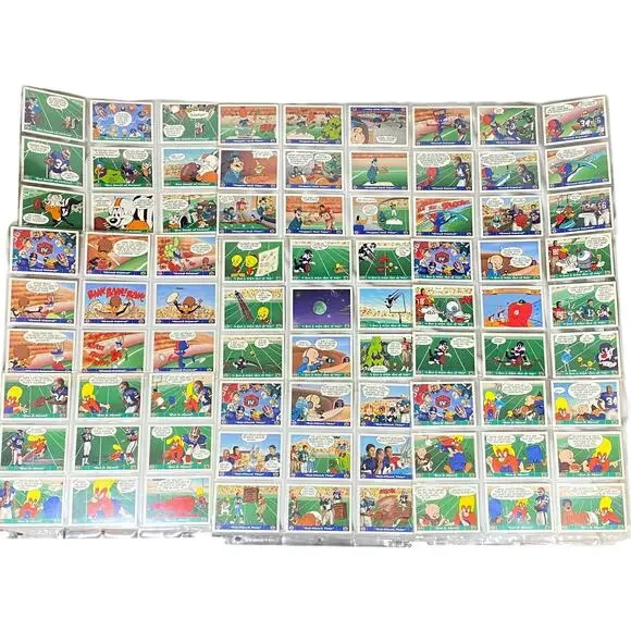 1992 Upper Deck Comic Ball Looney Tunes 202 Cards Set Not Complete