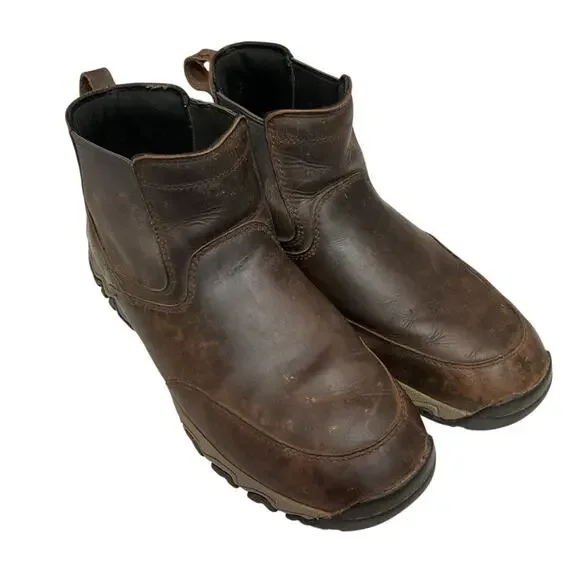 Duluth Trading Company Men's Wild Boar Oiled Leather Boots Sz 13 Medium