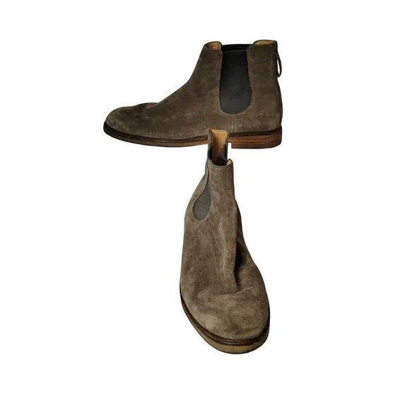 Clarks Clarkdale Gobi Brown Suede Chelsea Boots Men's Size 11.5