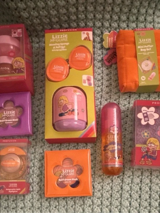 Kids Bath & Body Set - Orange and Pink