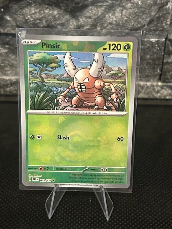 Pokemon Pinsir Pokeball 003/131 Holo from Prismatic Evolutions M/NM