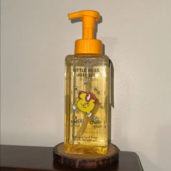 Little Miss Busy Bee Sweet Cream Honey Scented Foaming Hand Cleansing Soap 20 oz