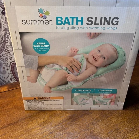 Summer Infant Bath Sling with Warming Wings