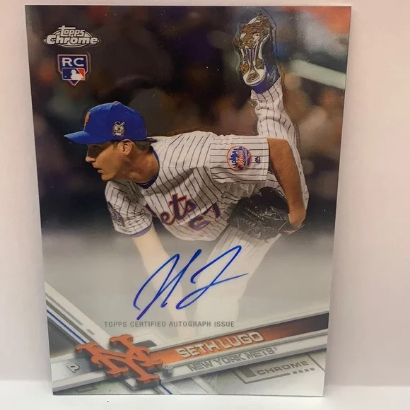 2017 Topps Chrome Seth Lugo Mets Autograph #RA-SL (005)