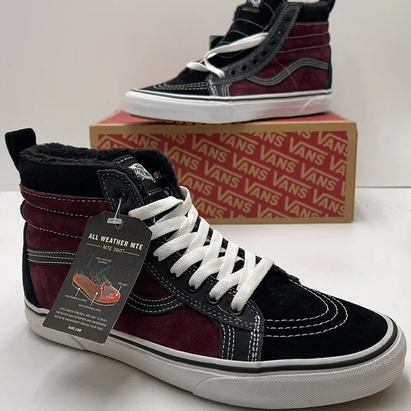 Vans Men’s Sk8-Hi Mte (Mte) Port Royale/Black VN0A4BV7XKZ Boots Sneakers