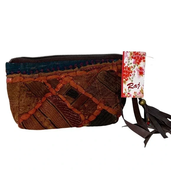 NWT RAJ‎ Handmade Makeup Bag