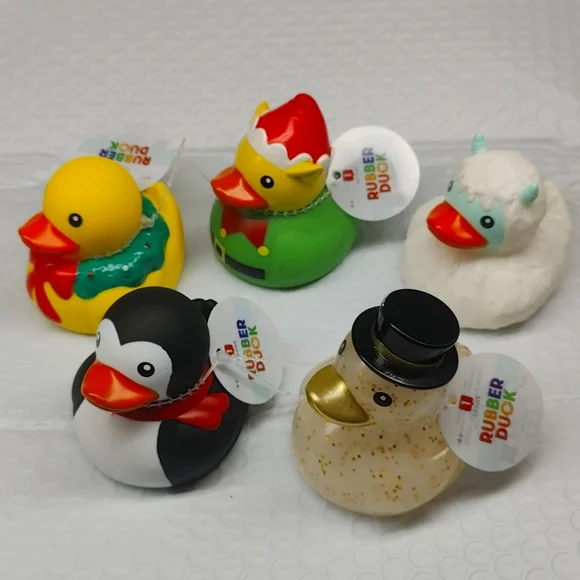 NEW Target Bullseyes Playground 2024 FULL SET Christmas Rubber Ducks K