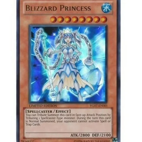Yugioh Blizzard Princess - YG07-EN001 -  GX Manga Promo Card