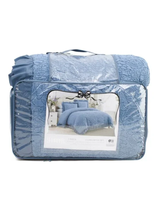 HARPER Textured Comforter Set