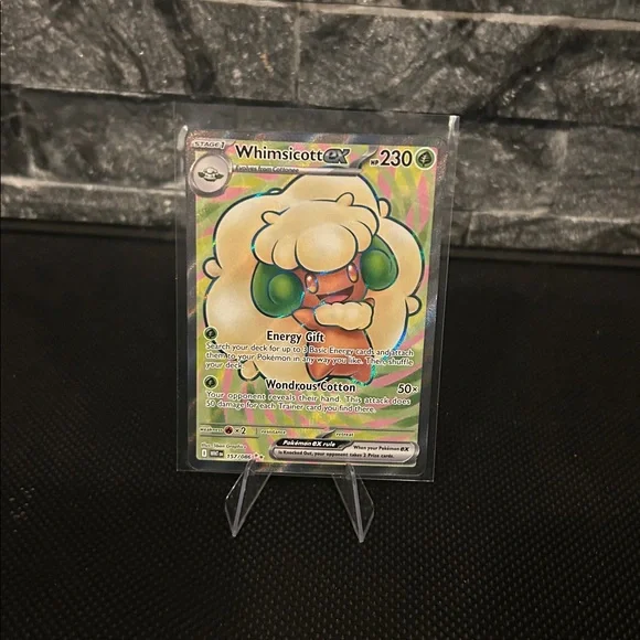 Pokemon Whimsicott EX‎ Full Art  Card 157/086 from White Flare set M/NM