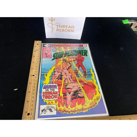 Tales to‎ Astonish #100 Comic Book Marvel 1968 Sub Mariner vs Human Torch