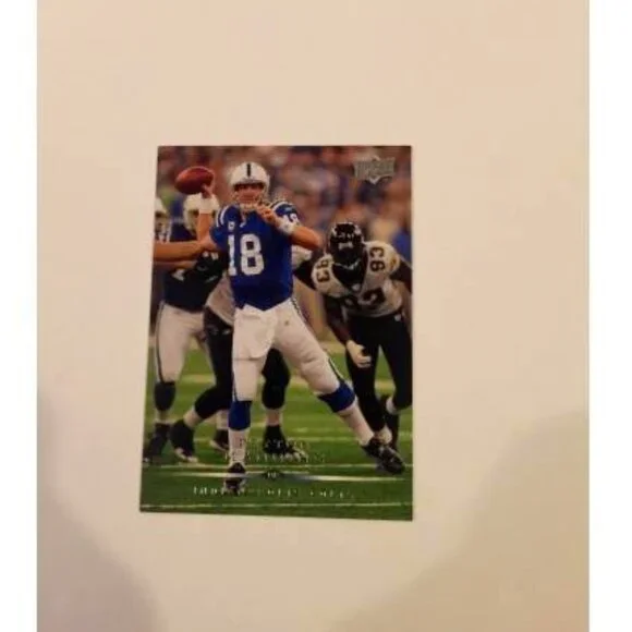 2008 UPPER DECK PEYTON MANNING COLTS #80 (051)