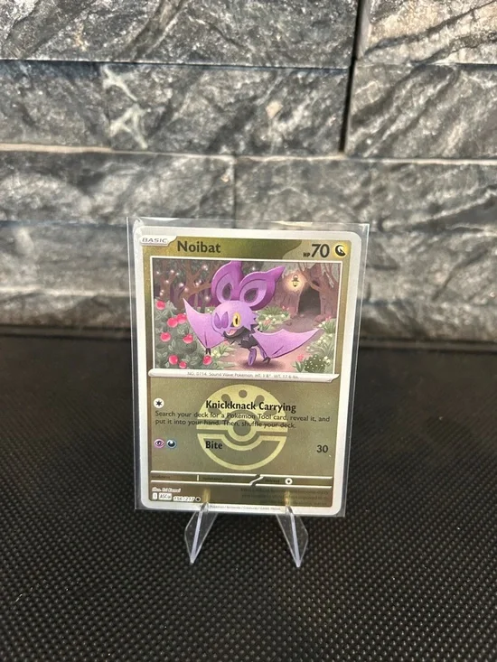Pokemon Noibat 156/217 Reverse Holo‎ Rare from Ascended Heroes Set M/NM