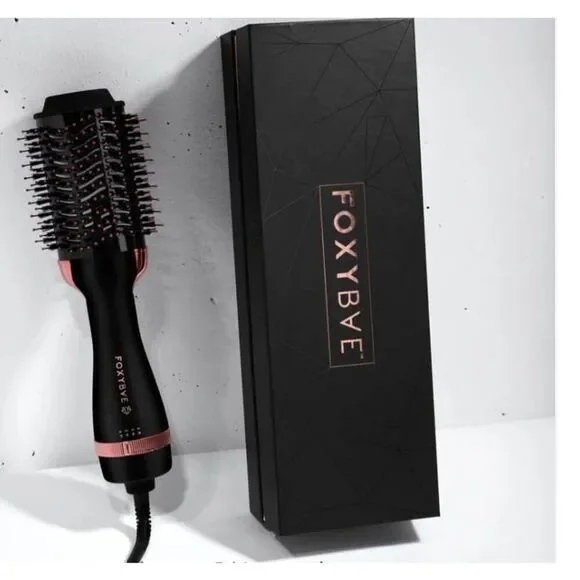 Foxbae Rose Gold Blowout Dryer Brush. In Box