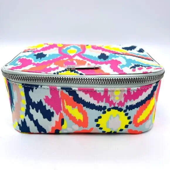 Stella & Dot Travel Jewelry Case Multi Ikat - New in Original Packaging