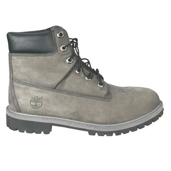Timberland Men’s 6” Premium Grey Suede Chukka Boot Size US 7