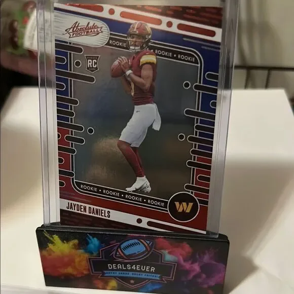 2024 Absolute Jayden Daniels Red White & Blue ROOKIE