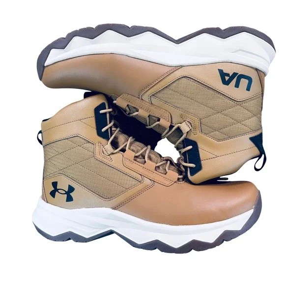 Under Armour Stellar G2 Tactical Boots Men's 11 Coyote Brown 3025578-200