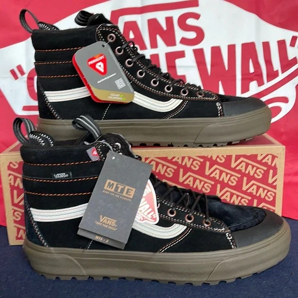 Vans Men’s Sk8-HI Mte-2 Khaki/Black VN0A5KYCZF5 boots - sneakers