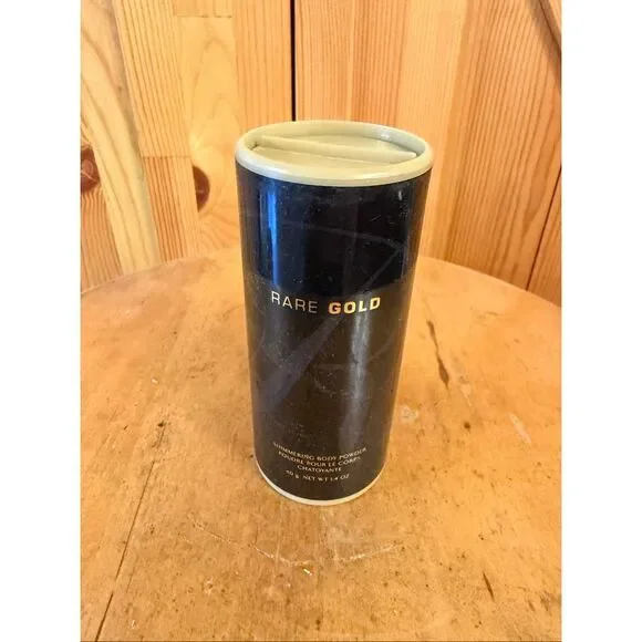 AVON RARE GOLD SHIMMERING BODY TALC POWDER 1.4 OZ. (7878)