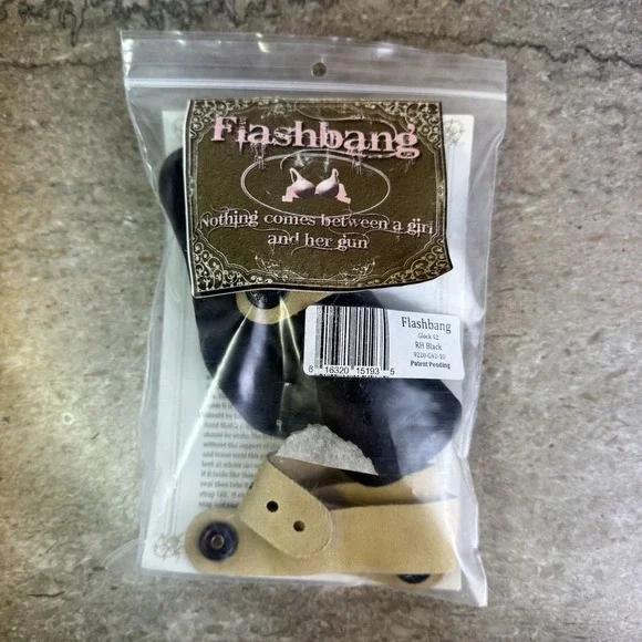 Flashbang Glock 42 RH Black Bra Strap Holster #9220-G42-10