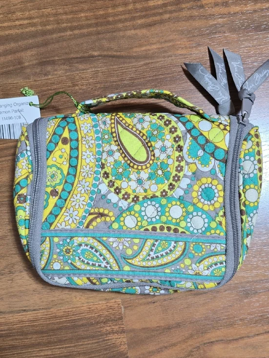 Vera Bradley Mini Hanging Organizer - Lemon Parfait